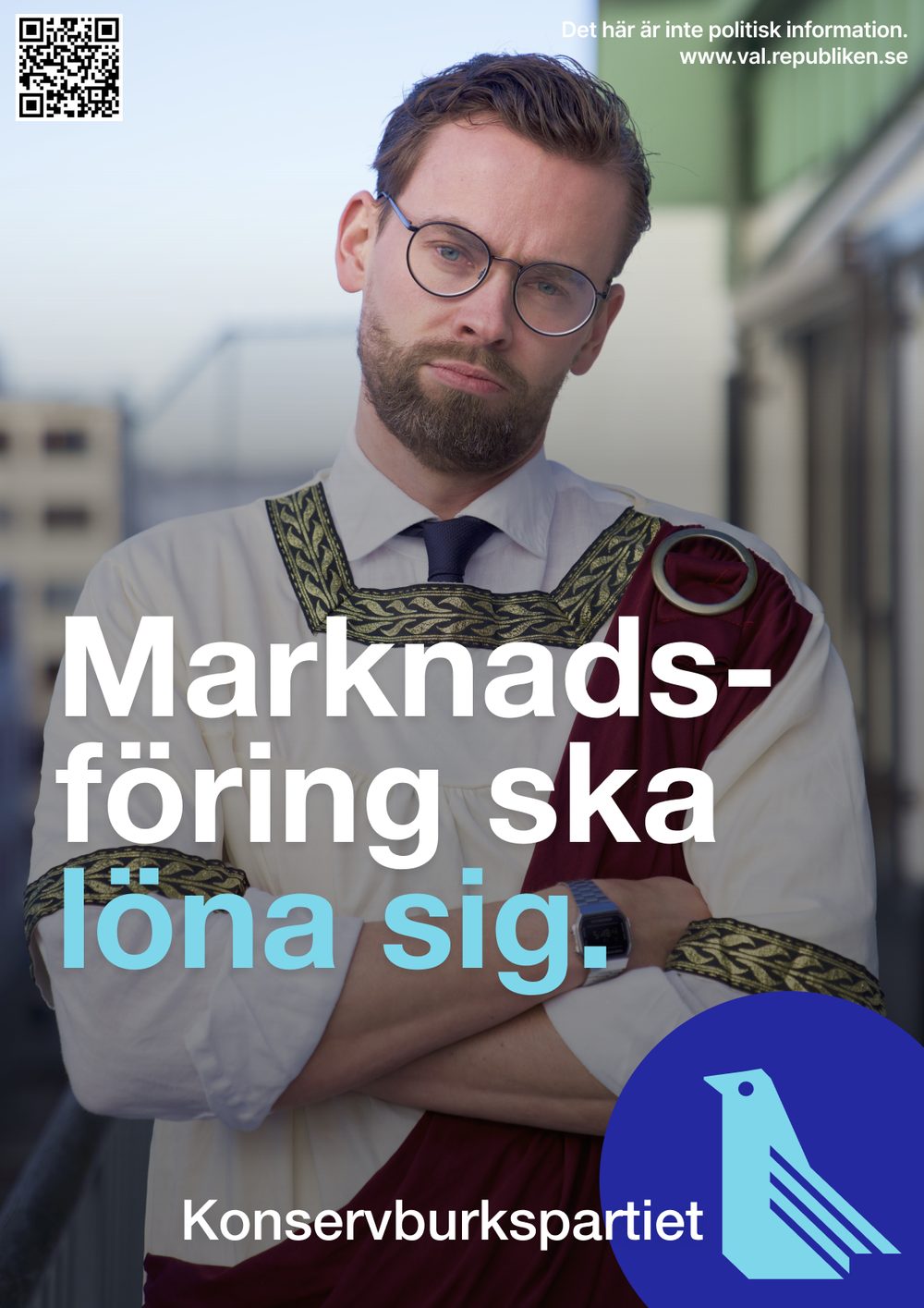 Konservburkspartiet: Marknadsföring ska löna sig